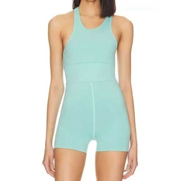 FP Movement x FP OB1631936 Women's Sz XS/S Turquoise Every Single Time Runsie - Picture 8 of 9